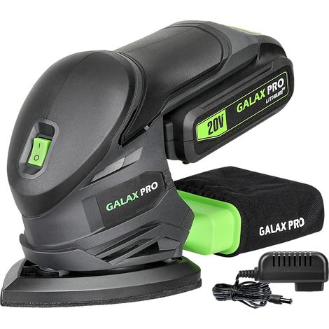 Détail Sander, Puissance Lithium-Ion, Performance 12000 RPM, Ponceuse (1/2)