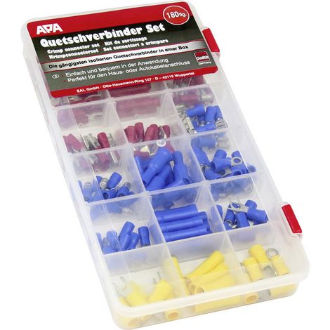 APA 29104 Quetschverbinder-Sortiment 0.25 mm² 6.6 mm² 1 St. (1/4)