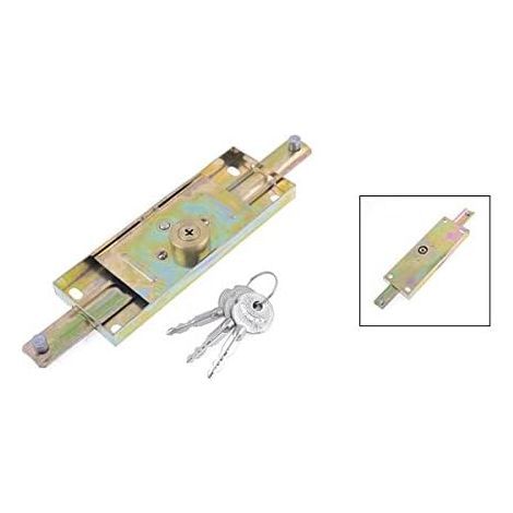 Rolling Shutter Door Garage Warehouse Store Lock Gold 23cm Long (1/2)
