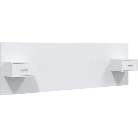 Maison Exclusive - Cabecero de cama con mesitas madera contrachap (1/5)
