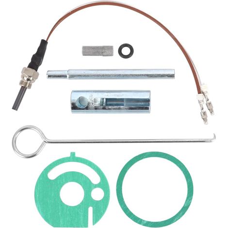 Kit de réparation et d'entretien de chauffage de stationnement pour bougies de préchauffage D4WSC (1-5 kW), comprenant 8 pièces, un joint, un filtre et une clé. (1/5)