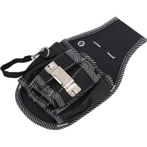 9-in-1-Elektrowerkzeugtasche mit Hüftgurt und Multifunktions-Bohrmaschinenhalter (1/5)