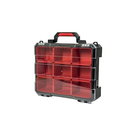 organiseur - profondeur 100 mm - avec 9 godets amovibles - bizline 790532