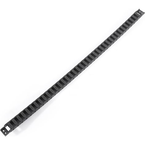 Chaîne porte-câbles nylon 1 mètre pour machine de gravure, 15mm x 30mm, accessoire câble traînant (1/5)