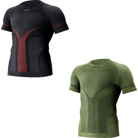 Camiseta térmica Worik Ironman media manga - XL/XXL - Negro