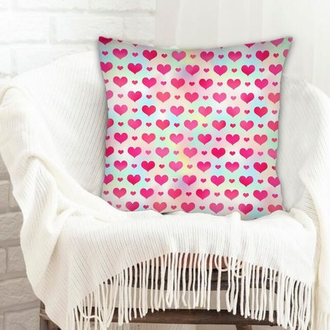 Housse de coussin pour canapé fermeture à glissière pour décoration de noël de famille (1/5)