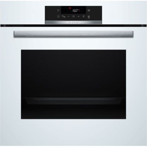 Forno pirolitico multifunzione da incasso 71L 60cm, bianco - HBA572BW3F - Bosch