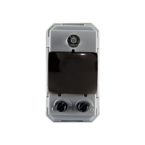 PERRY Dimmer 1 modulo per serie civili da incasso tasto nero - IP40 - 1MCD001A