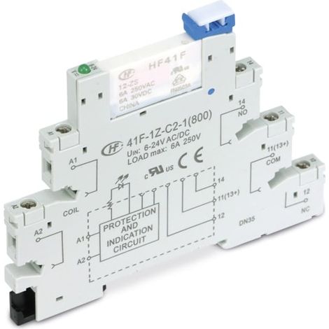 Module relais HONGFA 41F-1Z-C2-1 & HF41F/12-ZS, 12 V-/