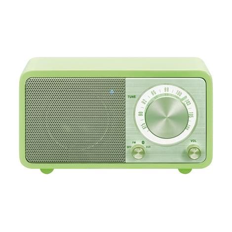 Sangean Genuine mini WR-7 grün tragbares Retro-Tischradio mit Bluetooth (1/5)