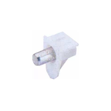 TAQUET PLASTIQUE BLANC D.5MM(X100).
