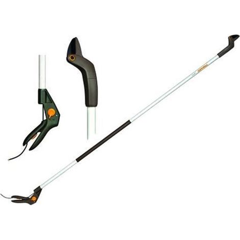 FISKARS FORBICI DA POTATURA MANICO LUNGO UP69 - mt.1,60 testa regolabile di 270° (1/10)