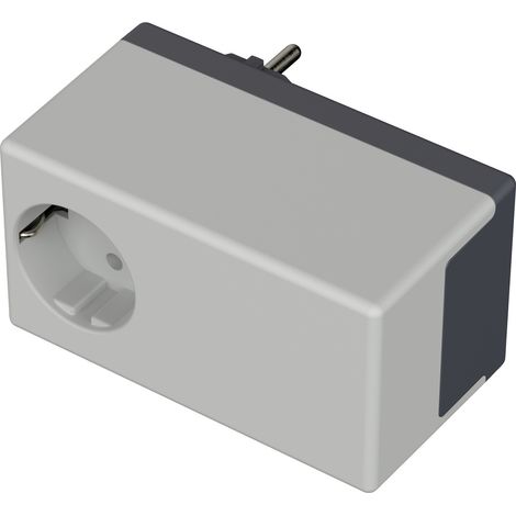 Bopla ELETEC SE 435 DE Stecker-Gehäuse 120 x 65 x 66 ABS, Polycarbonat Lichtgrau, Graphitgrau 1 St. (1/3)