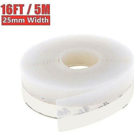 5m bande d'étanchéité de porte auto-adhésive bande météo Silicone insonorisation joint de fenêtre courant d'air poussière insecte bande de porte largeur 35mm