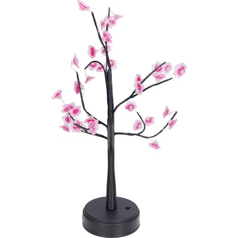 Lampe arbre artificielle à LED, branches ajustables, style bonsaï, aspect raffiné (1/5)