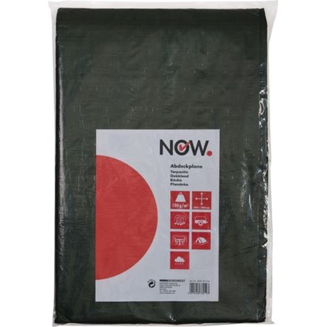 NOW Telo in tessuto Multi Tarp Standard larghezza 4000 x lunghezza 6000 mm - 100G4X6 (1/2)