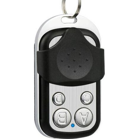 433 Metal 4-Button Garage Door Rolling Code Copy Remote Control (1/4)
