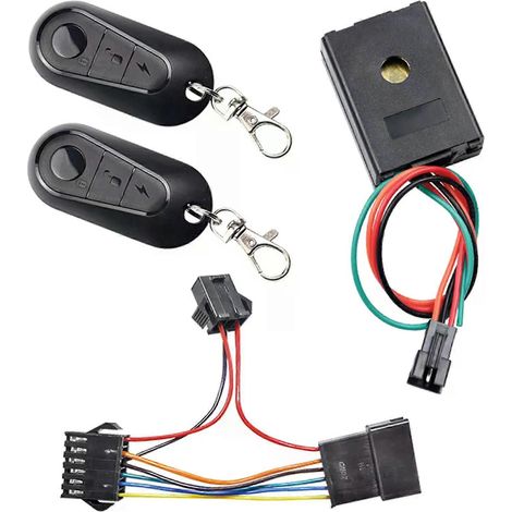 Alarma para bicicleta eléctrica de 36V-72V, control remoto para bicicleta eléctrica, dispositivo antirrobo para patinete eléctrico, repuesto para Xiaomi M365/1S/M365 Pro (1/5)