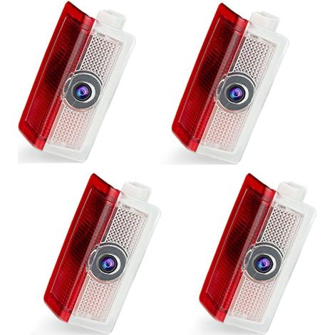 4pcs Car Projector Light Compatible with ABCE Class W176/ W177/ W246/ W205/ W212/ W213, GLA/GLB/GLC/GLE Car Door Projector (1/5)
