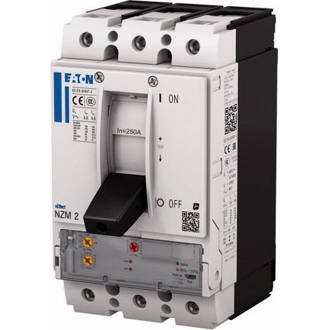 Disjoncteur PXR20 3p 140A protection moteurs bornes à cage NA 000192466 EATON NZMH2-MX140-BT-NA
