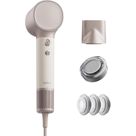 Sèche Cheveux, Embout Soin et Lissage, Starlight 110k tr/min, 200M ions nég., séchage 3min, 59dB, mode soin 58℃, contrôle temp. 100x/s. (1/5)