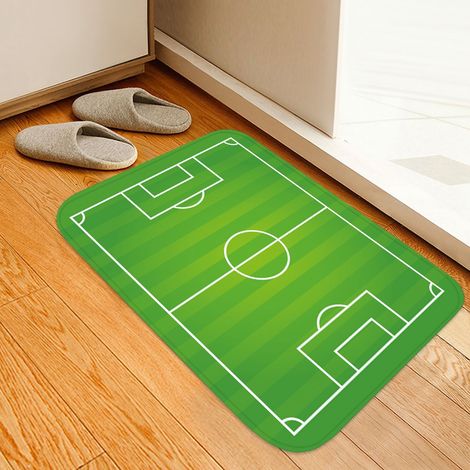 Tapis de porte antidérapant en polyester, tapis de sol pour salle de bain, salon, table de chevet (S) (1/5)