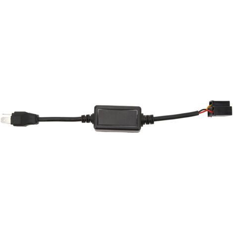 Decodificador de faros H4 de 2 piezas, casquillo para bombilla, resistencia, antiparpadeo, cancelador de código de error, repuesto para Jeep Wrangler JK TJ LJ (1/4)