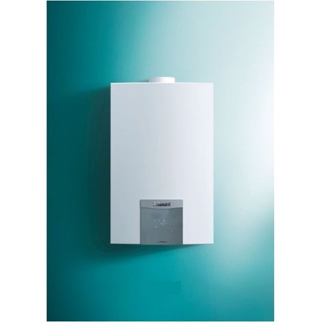 Vaillant – Chauffe-eau gaz instantané 15 litres/minute – TurboMAG plus low 29,1 kW – Pour espaces confinés – Technologie de combustion optimisée