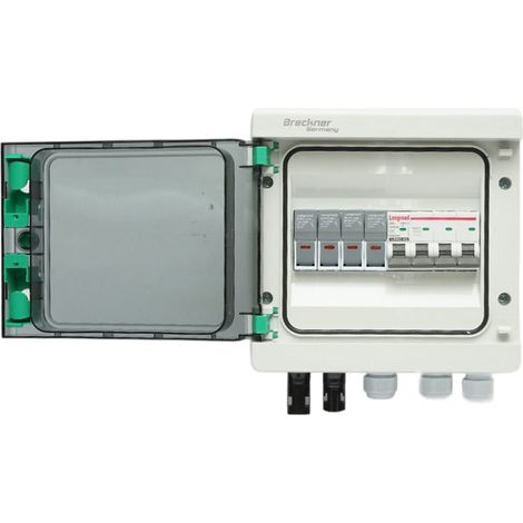Quadro portafusibili a 8 moduli, dotato di trifase per impianti da 5-10KW Breckner Germany (1/5)