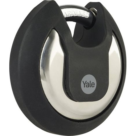 YALE Y130B/70/116/1 Lucchetto ad Alta Sicurezza Exteme, Arco Standard, 70mm (1/4)