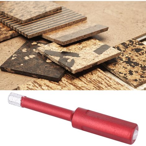 Broca de diamante para cerámica, vidrio y piedra, herramienta de corte, broca para perforación en seco (8 mm) (1/5)