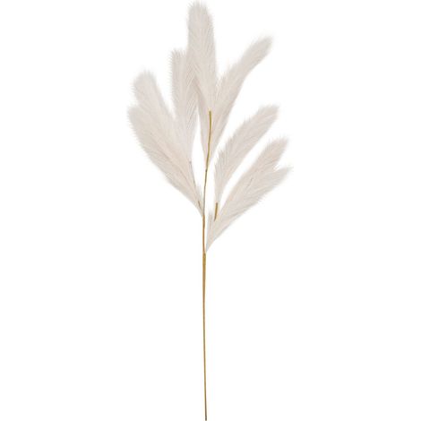 Plumeau artificiel rose 110cm lot de 3 (1/4)