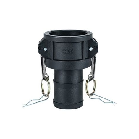 Adaptateur RS PRO Femelle Droit 1pouce, Mâle 1", en PP ( Prix pour 1 )