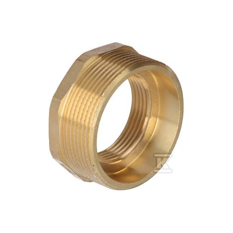 Réduction en laiton 2" x 5/4" jaune