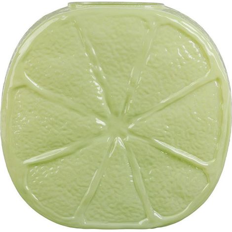 Vase Citron Vert Victoria en Verre 22x11x21cm (1/5)