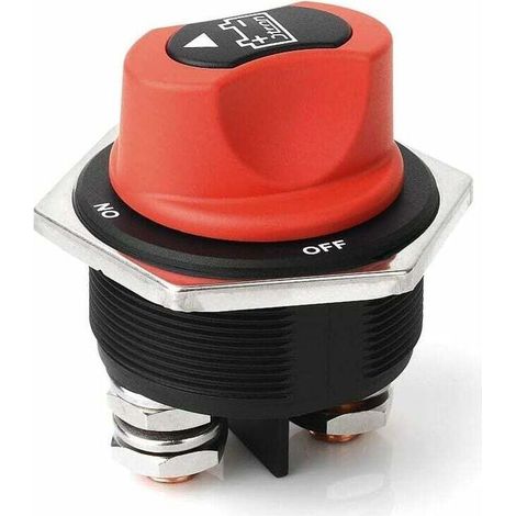 coupe batterie 12v 300A moto Isolation de la batterie 32VDC max On-off 2P SPST Mini commutateur coupe batterie voiture (1/5)