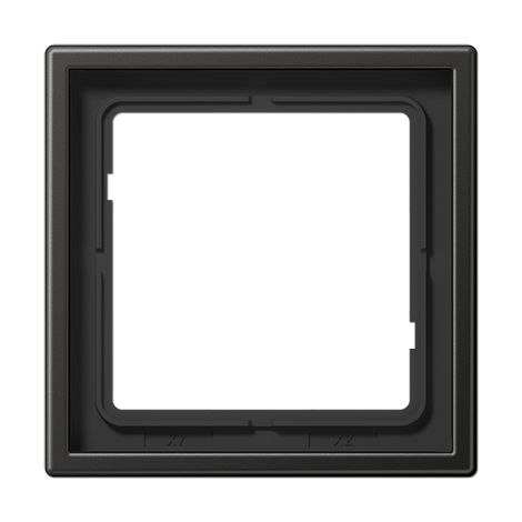 Jung Marco 1 vez, LS 990, IP 44, aluminio lacado, antracita, montaje vertical y horizontal AL 2981 AN