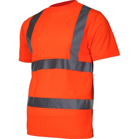 Warn-T-Shirt, orange, Größe 3XL, CE-zertifiziert, lahti