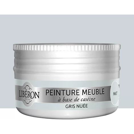 LIBERON Peinture meuble et boiserie Caséine LIBERON gris nuée mat 75 ml (1/4)