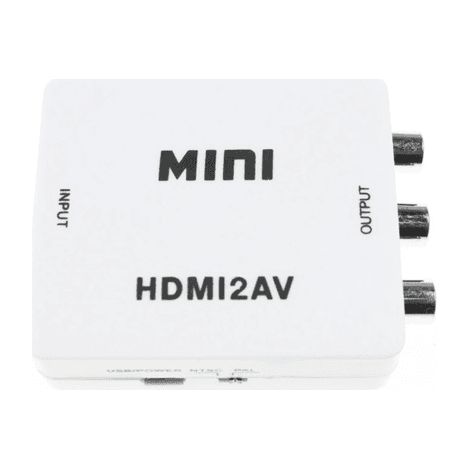 CONVERTISSEUR HDMI VERS RCA AUDIO VIDEO POUR PIECES SON VIDEO - G817301