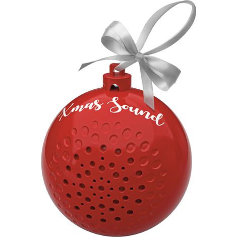 SBS MHSPXMASBALLR altoparlante portatile e per feste Rosso 3 W (1/3)