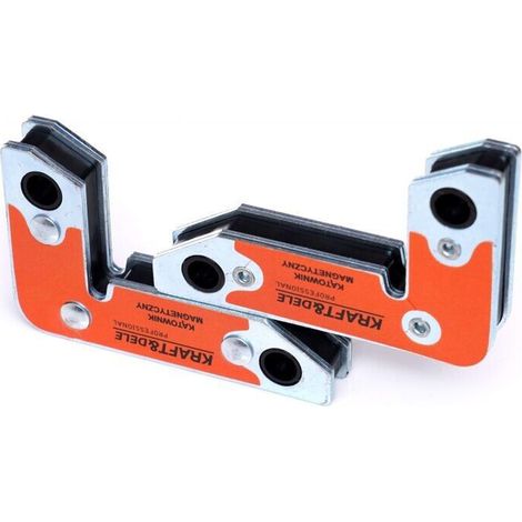 SQUADRA MAGNETICA PER SALDATURA MAGNETE CALAMITA SET 2pz ANGOLO 90° KRAFT (1/5)