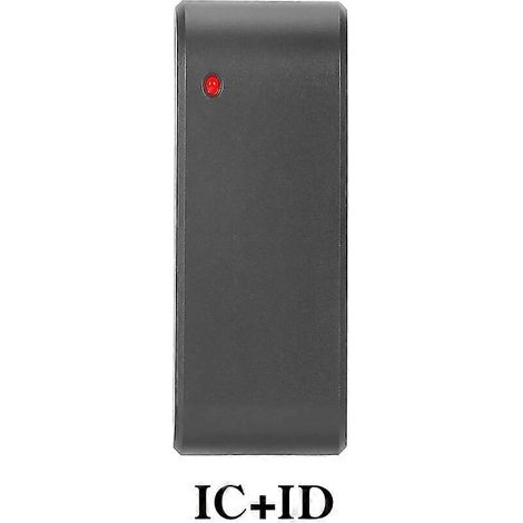 Lecteur de cartes RFID de contrôle d'accès 125 kHz/13,56 MHz, lecteur de cartes de proximité intelligent étanche IP68, lecteur Weigand 26/34, version L-001 ID IC (1/5)
