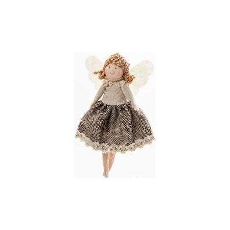 ARPIMEX Angioletto Natale Stoffa 16 Cm Beige