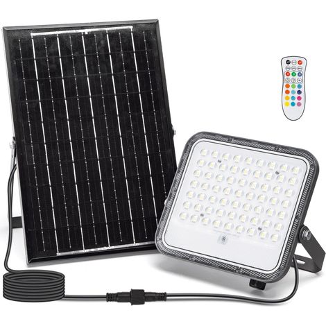 Proiettore esterno aigostar b1020133n 100W solare IP66 (1/5)