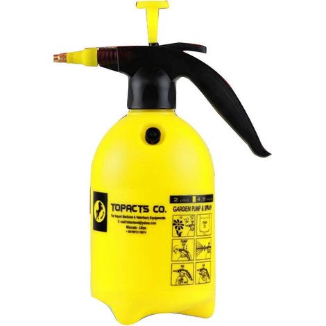 Adjustable Hand Pressure Sprayer - 2L Copper Nozzle Head for Garden Use, Corrosion Resistance (1/3)