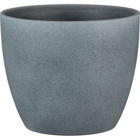 Scheurich Übertopf Serie 920 Ø 19 x 17 cm dark stone Blumentöpfe & Übertöpfe (1/3)