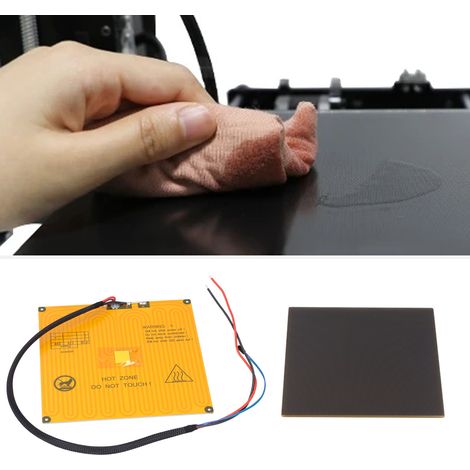 Beheiztes Drahtgitterbett für Leiterplatten, 220 x 220 x 1,5 mm, 12 V (1/5)