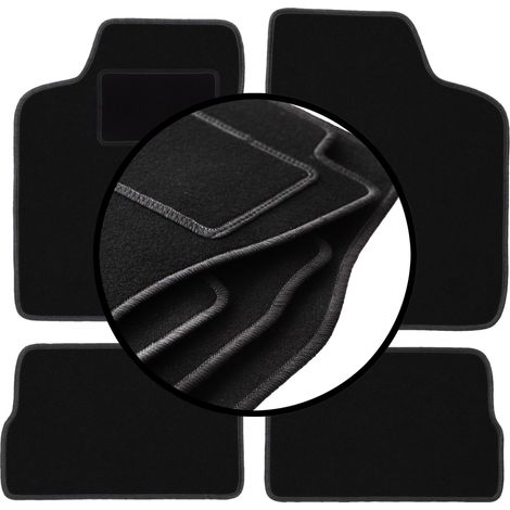 Jeu complet de tapis de sol en velours pour : Opel Ascona C liftback, berline (1981-1988) (1/5)
