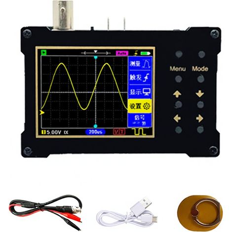 Oscilloscope Numérique Portable 40MSa/s 320 240 Avec Générateur 500kHz Pour Diagnostic Électronique Auto (1/5)